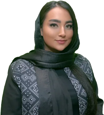 تصویر خانم رجبی - کارشناس فروش و پشتیبانی